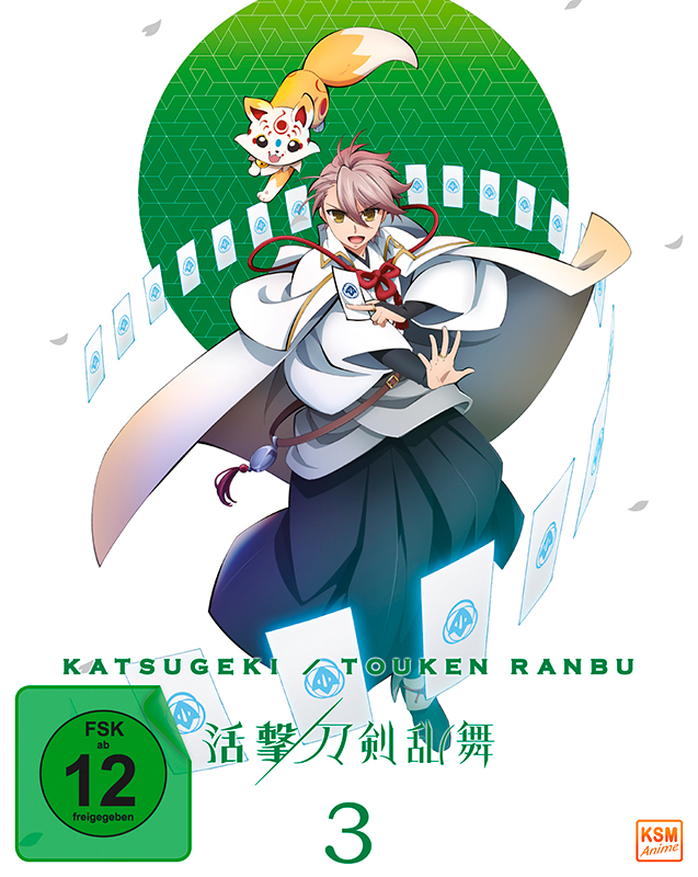 Katsugeki Touken Ranbu - Volume 3: Episode 09-13 Blu-ray Cover Katsugeki Touken Ranbu - Volume 3: Episode 09-13 Blu-ray Cover