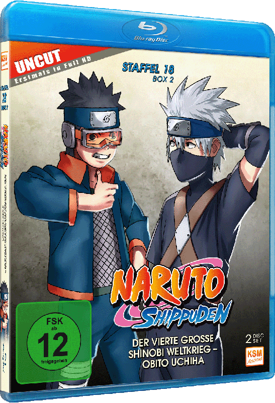 Naruto Shippuden - Staffel 18 Box 2: Episode 603-613 (uncut) Blu-ray Naruto Shippuden - Staffel 18 Box 2: Episode 603-613 (uncut) Blu-ray