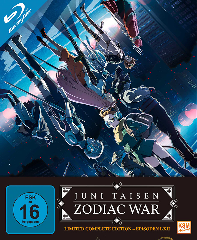 Juni Taisen - Gesamtedition: Episode 01-12 inkl. Hardcoverschuber Blu-ray Cover Juni Taisen - Gesamtedition: Episode 01-12 inkl. Hardcoverschuber Blu-ray Cover
