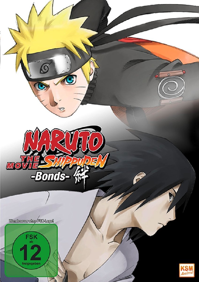 Naruto Shippuden - The Movie 2: Bonds [DVD] Cover