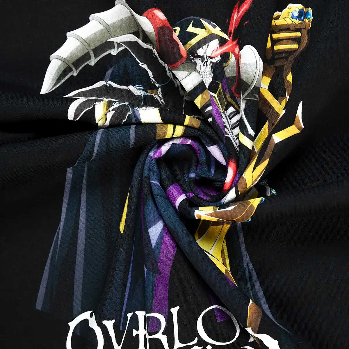 Ainz Only - Overlord: The Sacred Kingdom - T-Shirt Schwarz S Ainz Only - Overlord: The Sacred Kingdom - T-Shirt Schwarz S