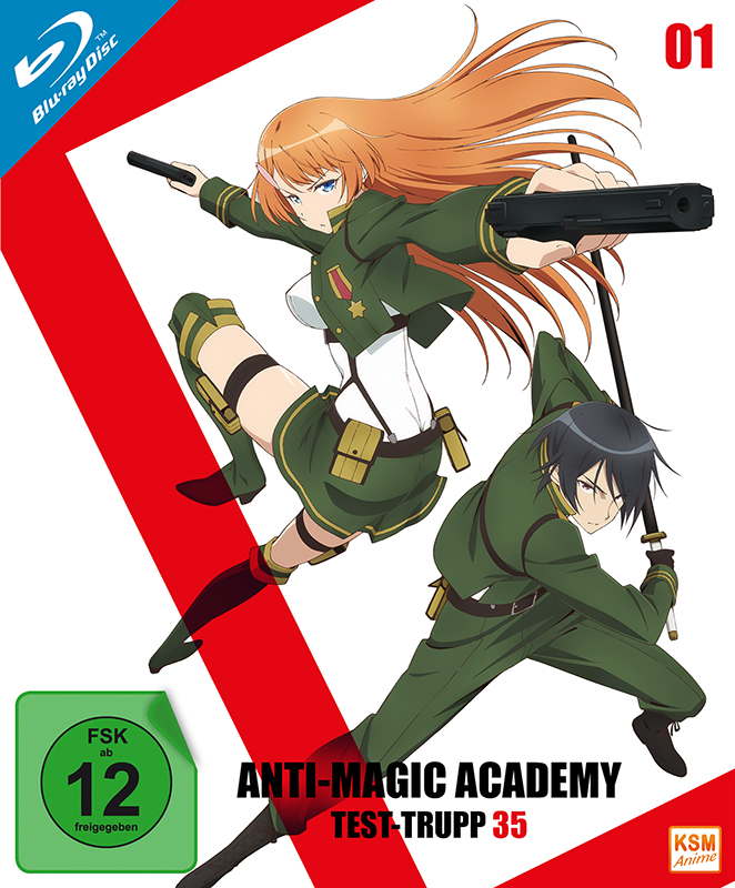Anti Magic Academy - Test-Trupp 35 - Volume 1: Episode 01-04 Blu-ray Cover Anti Magic Academy - Test-Trupp 35 - Volume 1: Episode 01-04 Blu-ray Cover