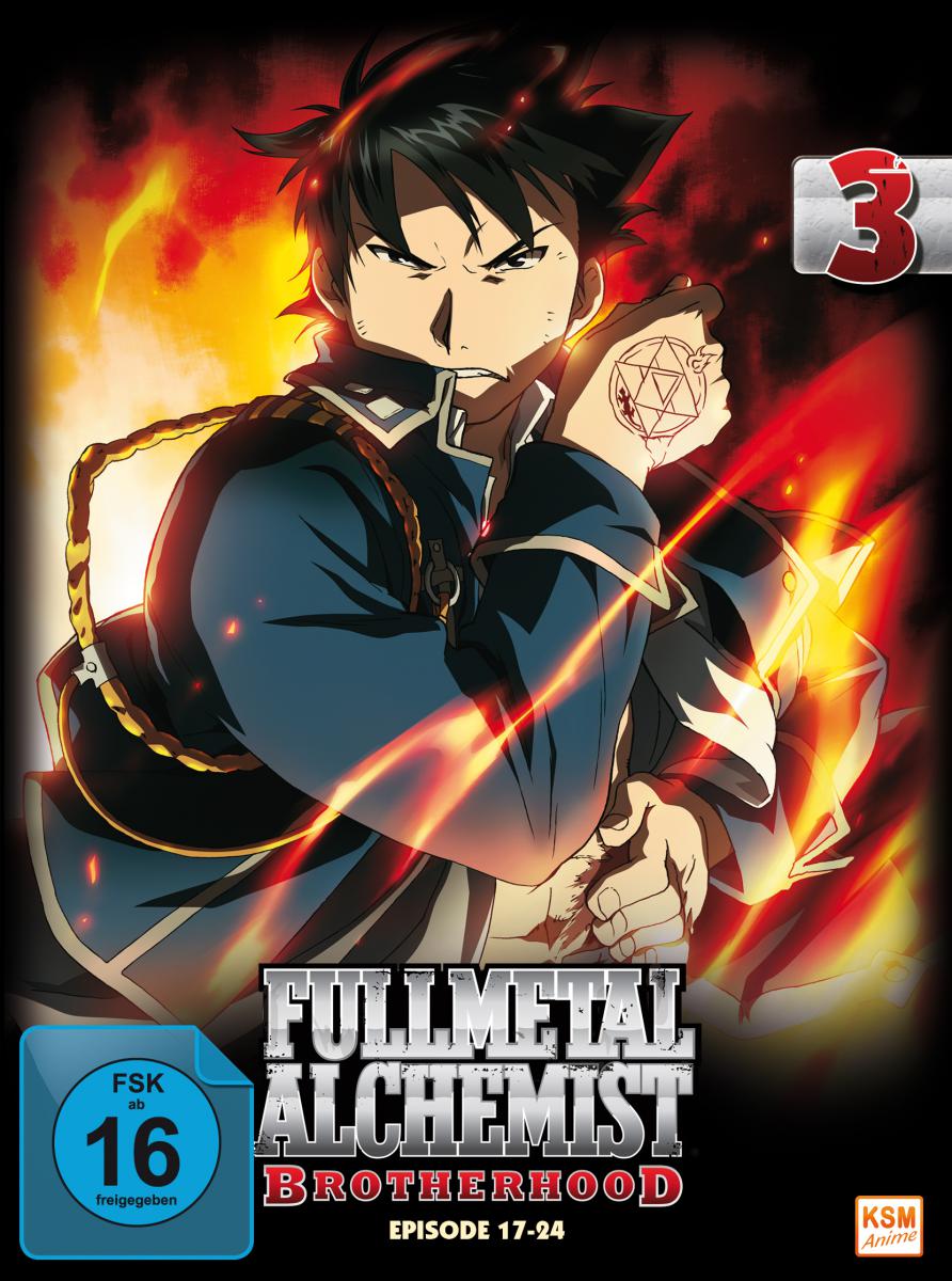 Fullmetal Alchemist: Brotherhood - Volume 3: Episode 17-24 (Limited Edtion) [DVD]