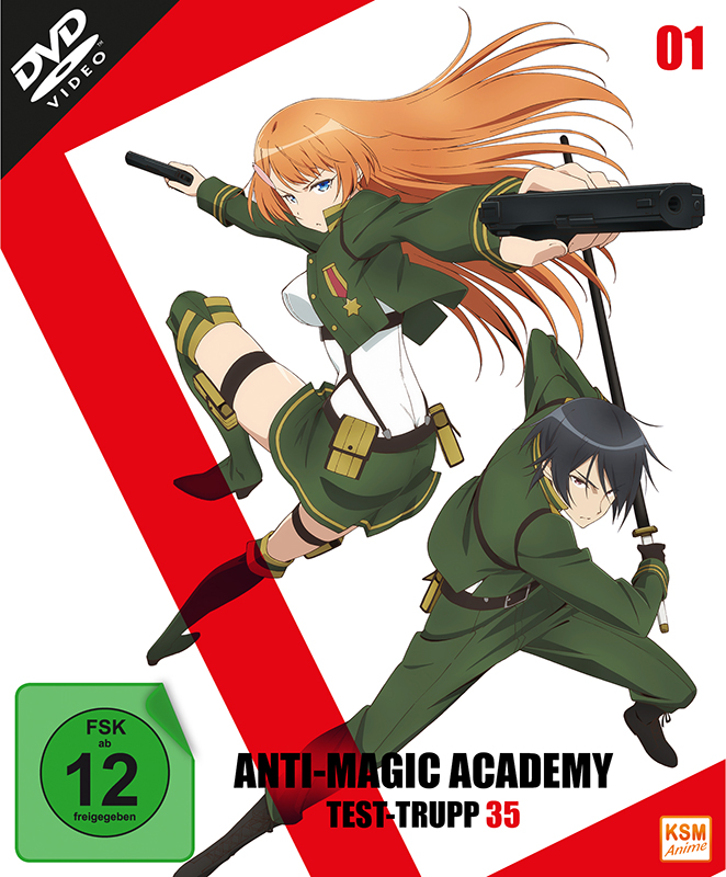 Anti Magic Academy - Test-Trupp 35 - Volume 1: Episode 01-04 [DVD] Cover