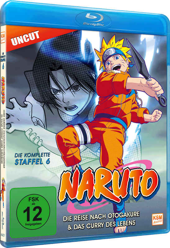 Naruto - Staffel 6: Die Reise nach Otogakure & Das Curry des Lebens (Episoden 136-157, uncut) Blu-ray Image 2