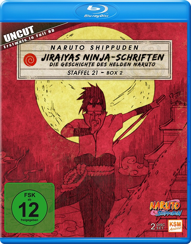 Naruto Shippuden - Staffel 21 Box 2: Episode 662-670 (uncut) Blu-ray