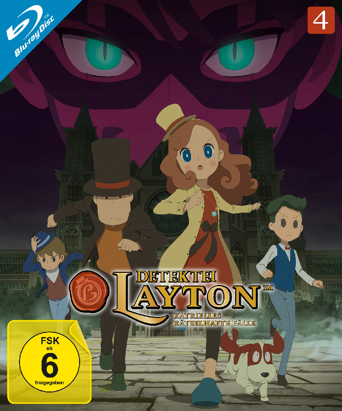 Detektei Layton - Katrielles rätselhafte Fälle - Volume 4: Episode 31-40 Blu-ray Cover Detektei Layton - Katrielles rätselhafte Fälle - Volume 4: Episode 31-40 Blu-ray Cover