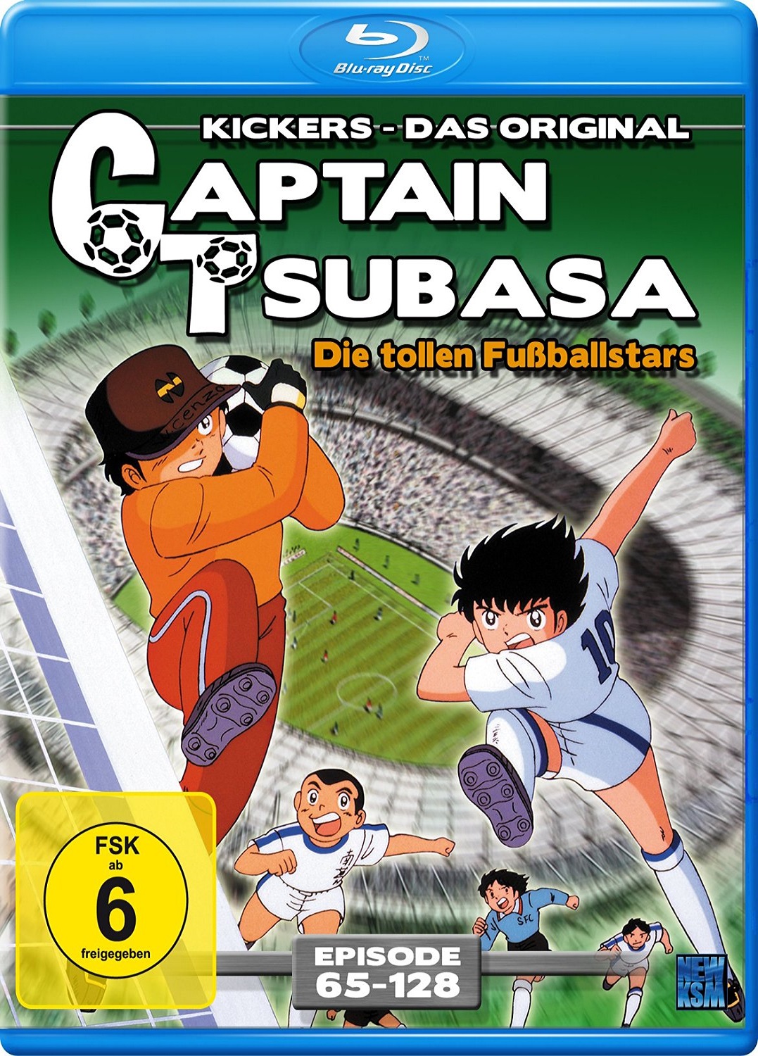Captain Tsubasa: Die tollen Fußballstars - Episoden 65-128 Blu-ray Cover Captain Tsubasa: Die tollen Fußballstars - Episoden 65-128 Blu-ray Cover