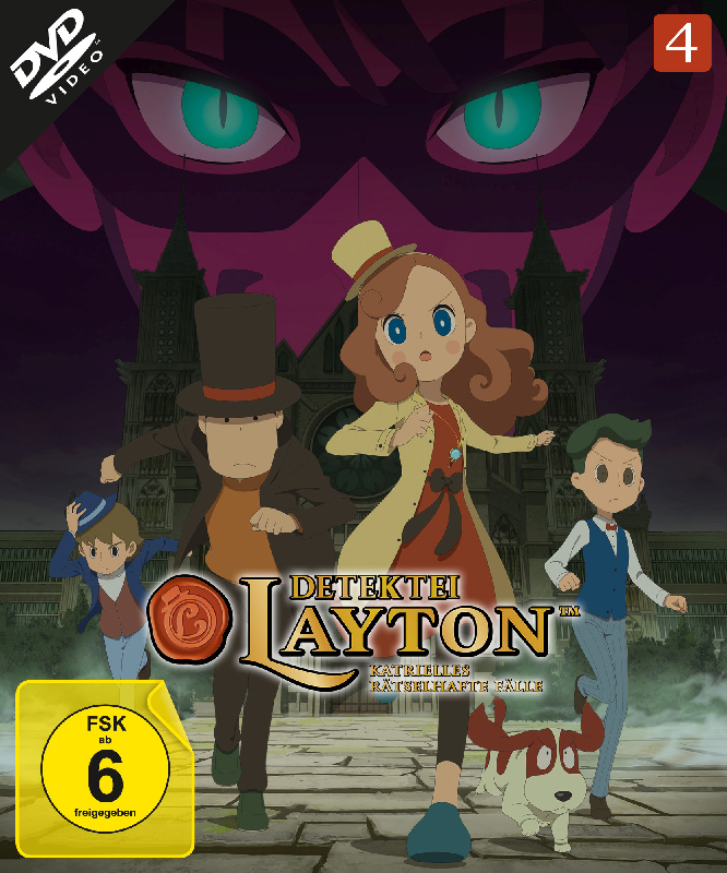 Detektei Layton - Katrielles rätselhafte Fälle - Volume 4: Episode 31-40 [DVD]