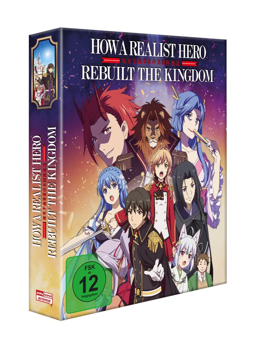 ENGLISH DUBBED How a Realist Hero Rebuilt the Kingdom (Vol.1-13End) DVD  NTSC 