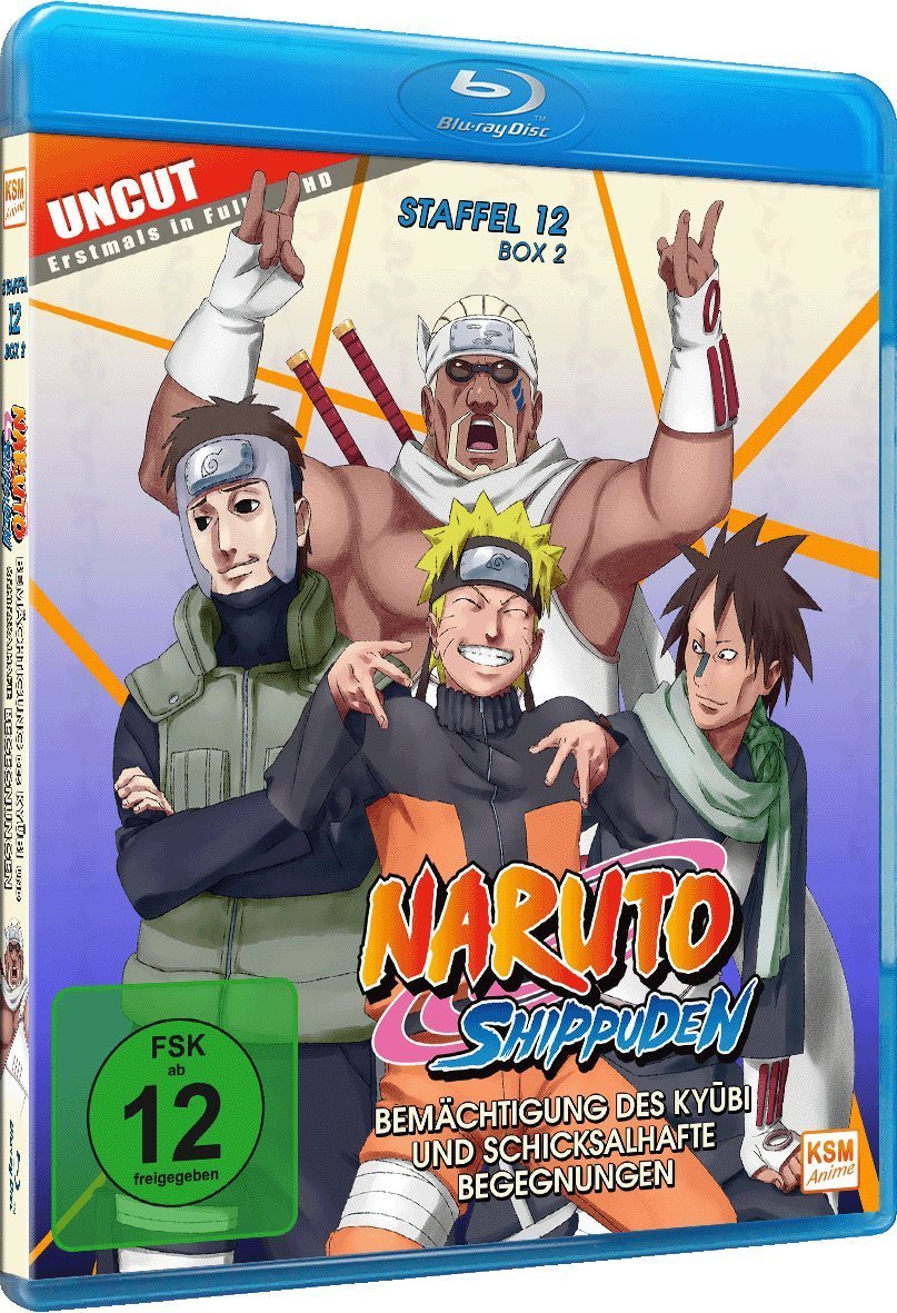 Naruto Shippuden - Staffel 12 Box 2: Episode 481-495 (uncut) Blu-ray Naruto Shippuden - Staffel 12 Box 2: Episode 481-495 (uncut) Blu-ray