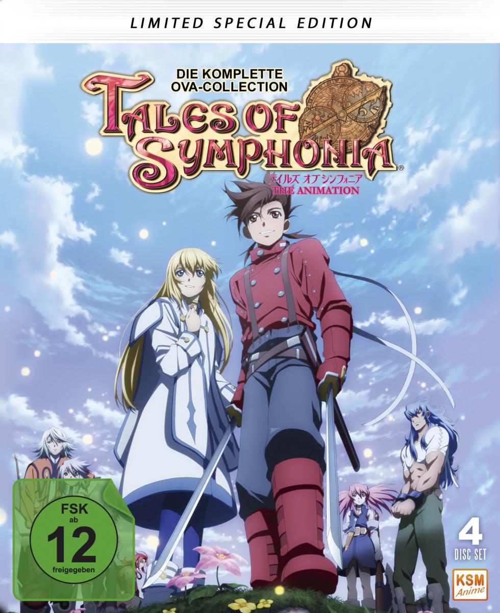 Tales of Symphonia - Special Limited Edition im Mediabook Blu-ray Cover Tales of Symphonia - Special Limited Edition im Mediabook Blu-ray Cover