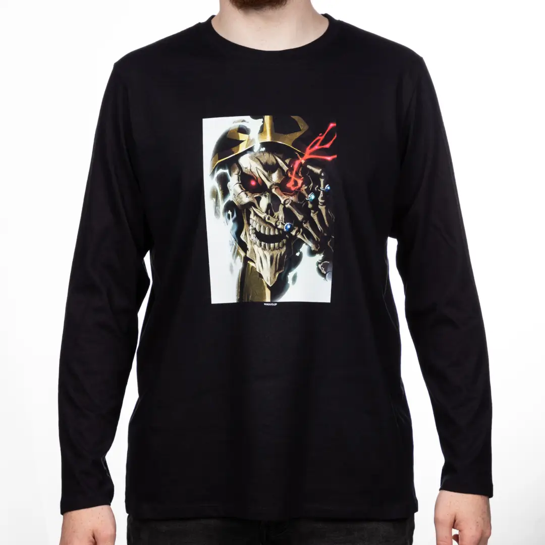 Overlord 2 Momonga Longsleeve Black Cover Overlord 2 Momonga Longsleeve Black Cover