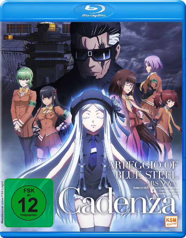 Arpeggio of Blue Steel Ars Nova - Cadenza Blu-ray Cover Arpeggio of Blue Steel Ars Nova - Cadenza Blu-ray Cover