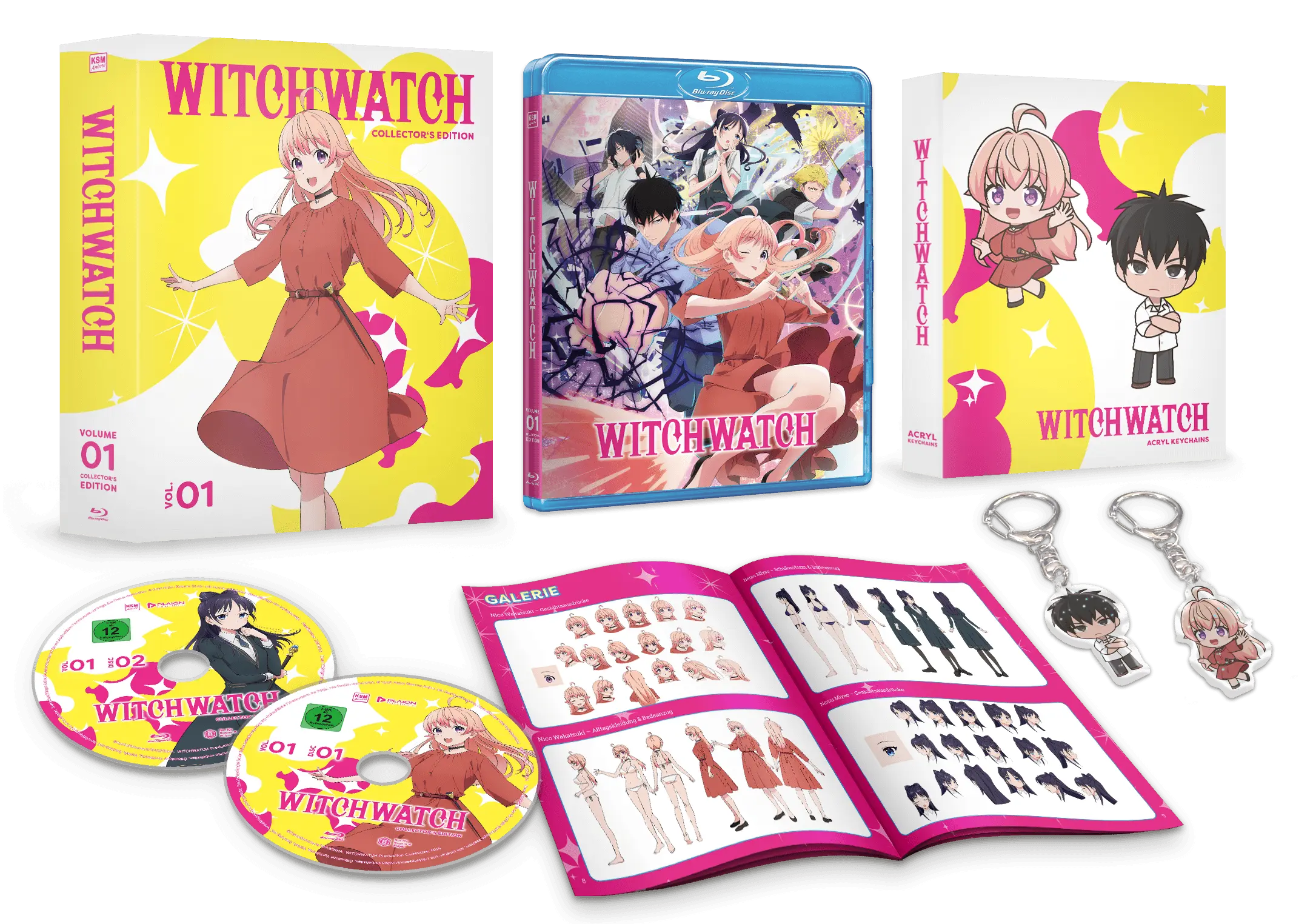 Witch Watch Volume 1: Ep. 1-12 - Collector's Edition [Blu-ray]