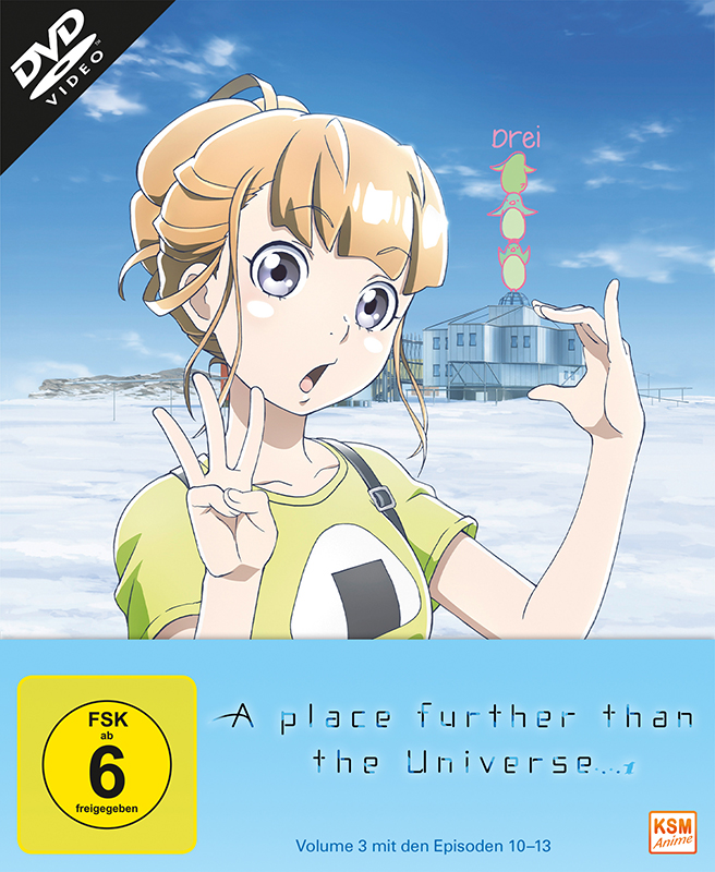 A place further than the Universe - Volume 3: Episode 10-13 [DVD] Cover