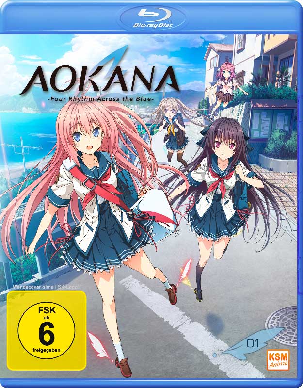 Aokana - Four Rhythm Across the Blue - Volume 1: Episode 01-06 Blu-ray Cover Aokana - Four Rhythm Across the Blue - Volume 1: Episode 01-06 Blu-ray Cover