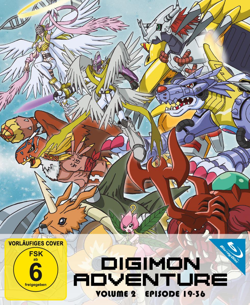 Digimon Adventure - Staffel 1.2: Episode 19-36 Blu-ray Cover Digimon Adventure - Staffel 1.2: Episode 19-36 Blu-ray Cover