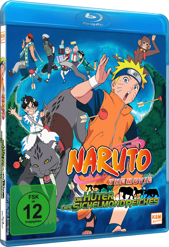 Naruto - The Movie 3: Die Hüter des Sichelmondreiches Blu-ray Naruto - The Movie 3: Die Hüter des Sichelmondreiches Blu-ray