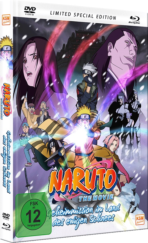 Naruto - The Movie - Geheimmission im Land des ewigen Schnees (Limited Special Edition im Mediabook) [DVD + Blu-ray] Image 10