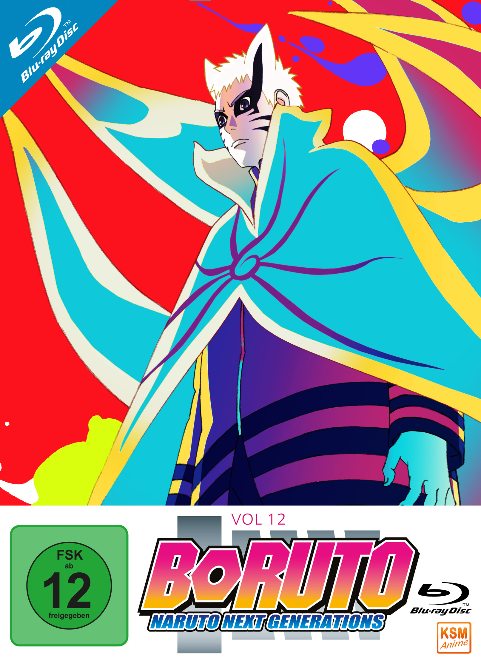 Boruto: Naruto Next Generations - Volume 12: Episode 205-220 [Blu-ray] Cover