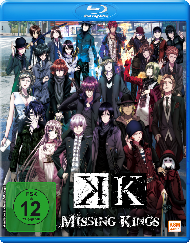 K - Missing Kings - The Movie Blu-ray Cover