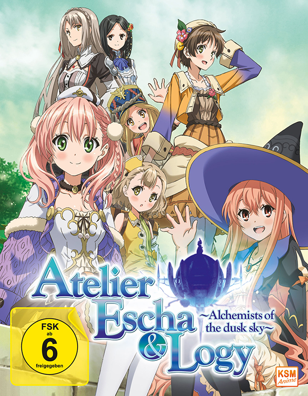 Atelier Escha & Logy - Volume 1: Episode 1-4 inkl. Sammelschuber Blu-ray Cover Atelier Escha & Logy - Volume 1: Episode 1-4 inkl. Sammelschuber Blu-ray Cover