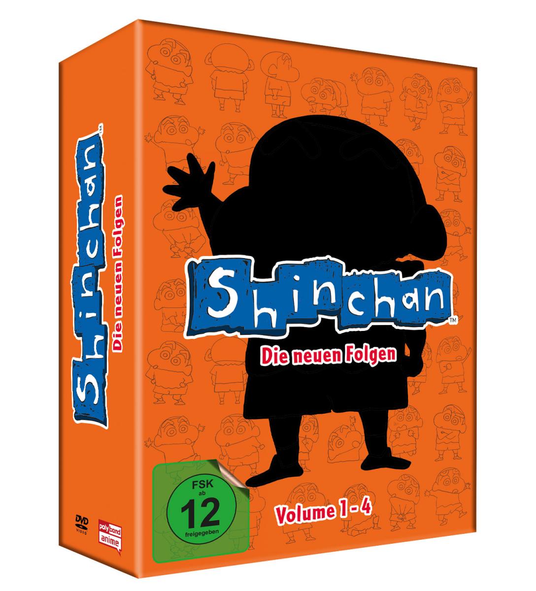 Shin chan - Die neuen Folgen - Vol. 1-4 im Sammelschuber [DVD] Image 2
