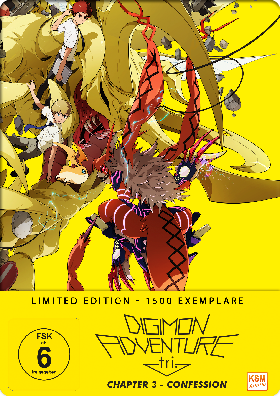 Digimon Adventure tri. Chapter 3 - Confession im FuturePak [DVD] Cover
