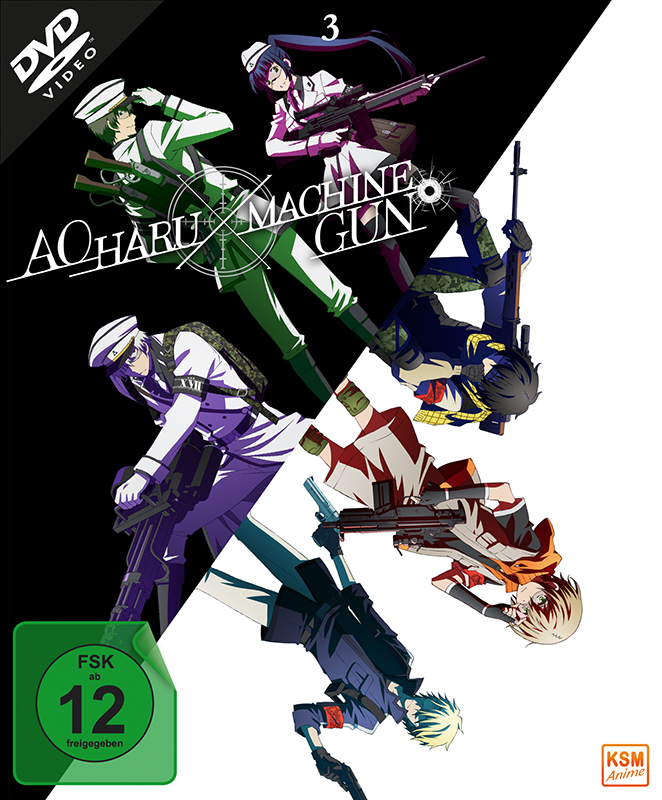 Aoharu X Machinegun - Volume 3: Episode 09-13 [DVD]