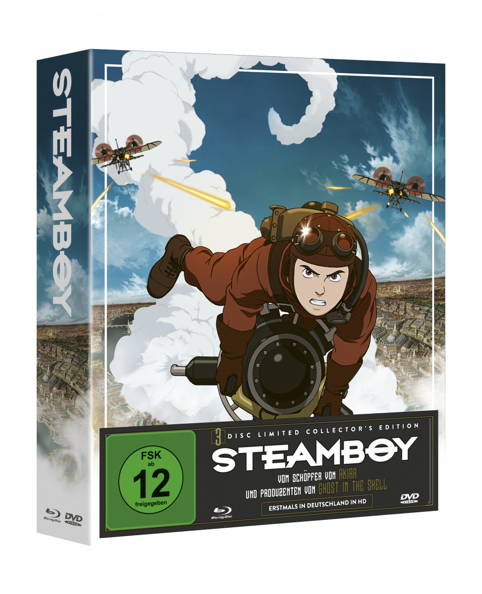 Steamboy - Limited Collector's Edition [Blu-ray + 2 DVDs] Image 2
