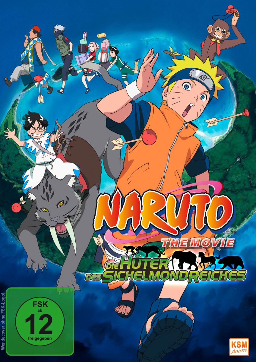 Naruto - The Movie 3: Die Hüter des Sichelmondreiches [DVD]