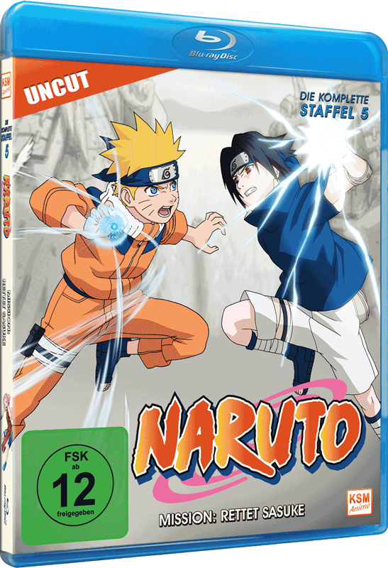 Naruto - Staffel 5: Mission Rettet Sasuke (Episoden 107-135, uncut) Blu-ray Image 3