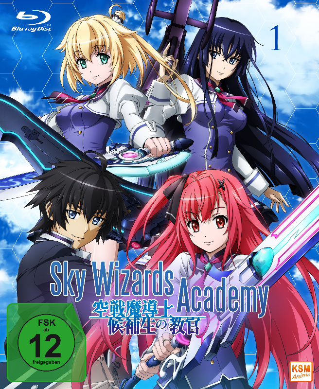 Sky Wizards Academy - Volume 1: Episode 01-06 Blu-ray Cover Sky Wizards Academy - Volume 1: Episode 01-06 Blu-ray Cover