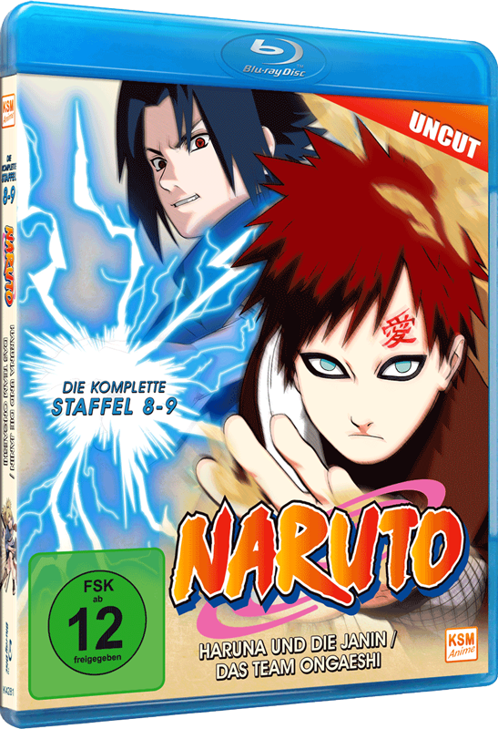 Naruto - Staffel 8 & 9: Haruna und die Janin / Das Team Ongaeshi (Folge 184-220, uncut) Blu-ray Image 11