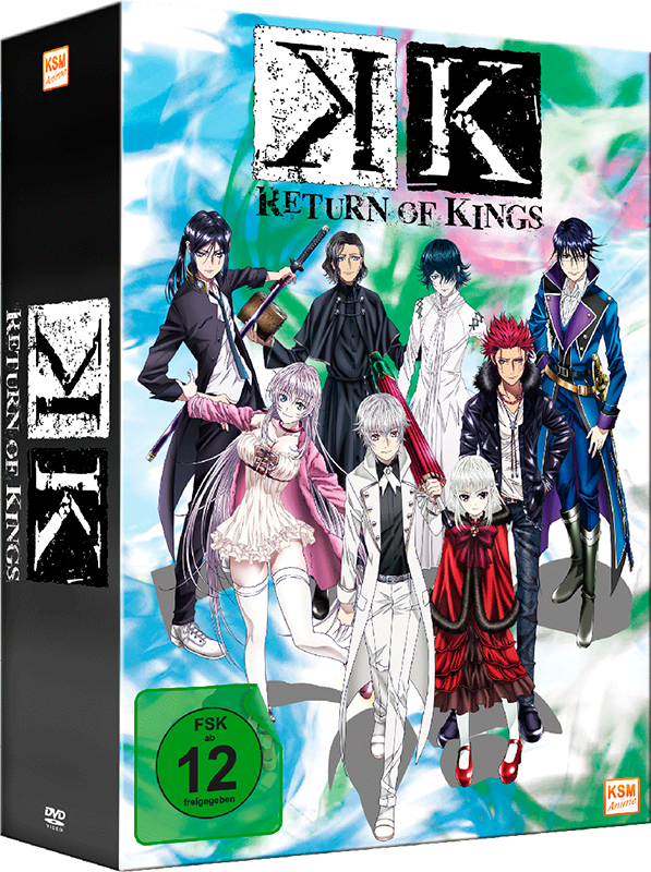 K - Return of Kings - Volume 1: Episode 01-05 inkl. Sammelschuber [DVD] Image 2