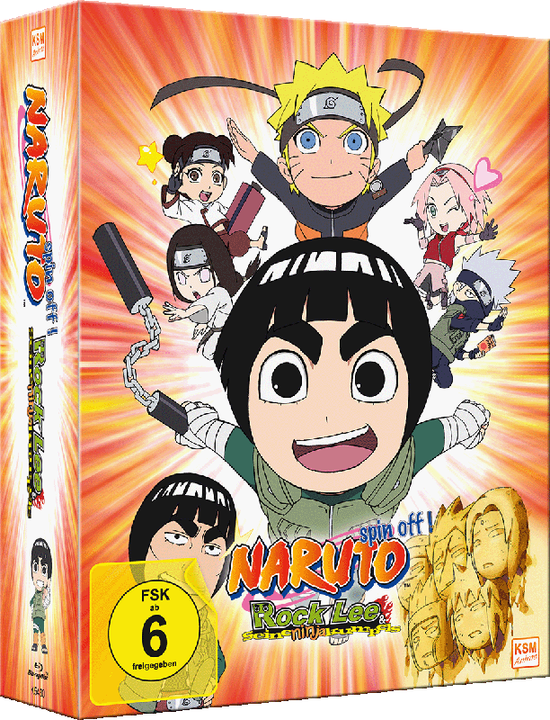 Naruto - Spin- Off! - Rock Lee und seine Ninja Kumpels - Volume 1: Episode 01-13 Blu-ray Image 2