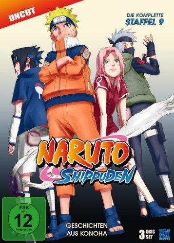 Naruto Shippuden - Staffel 9: Episode 396-416 (uncut) [DVD] Cover