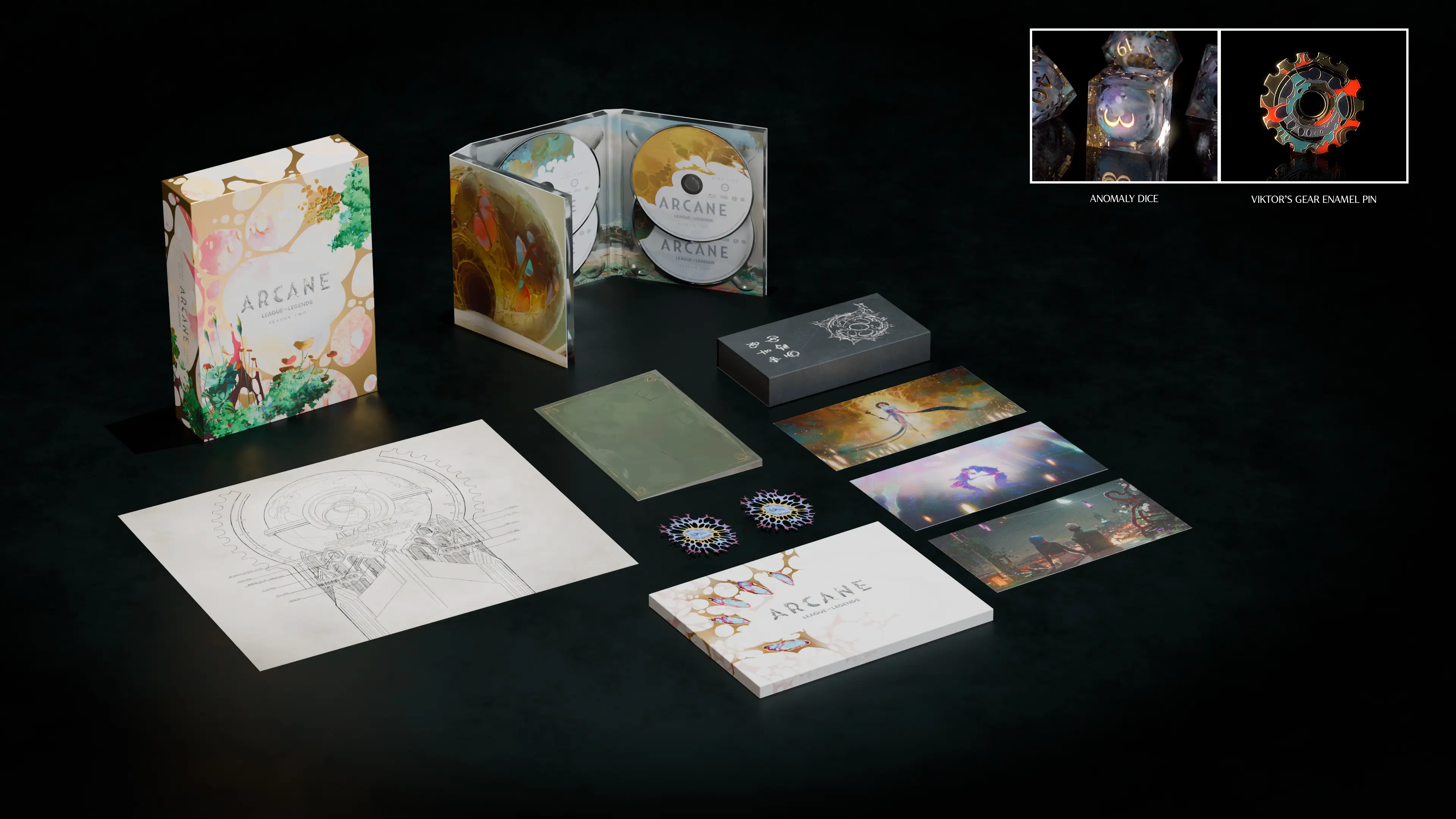 Arcane - League of Legends: Staffel 2 (Deluxe Edition, 3 4K-UHDs+3 Blu-rays) (exkl. Shop)