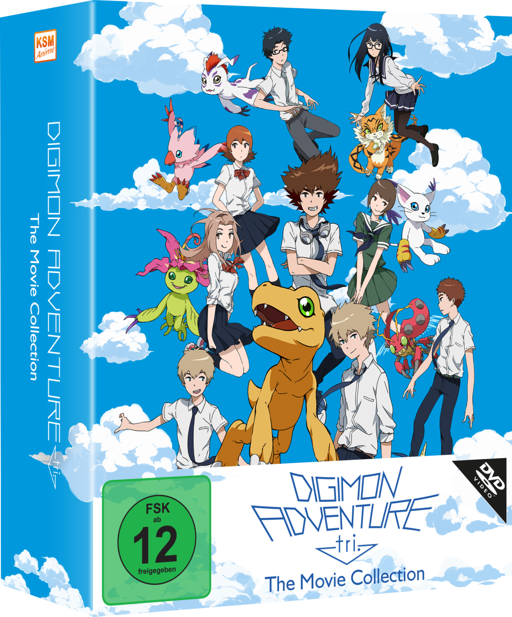 Box Dvd Anime Digimon 5 Savers Dublado + Digimon Tri