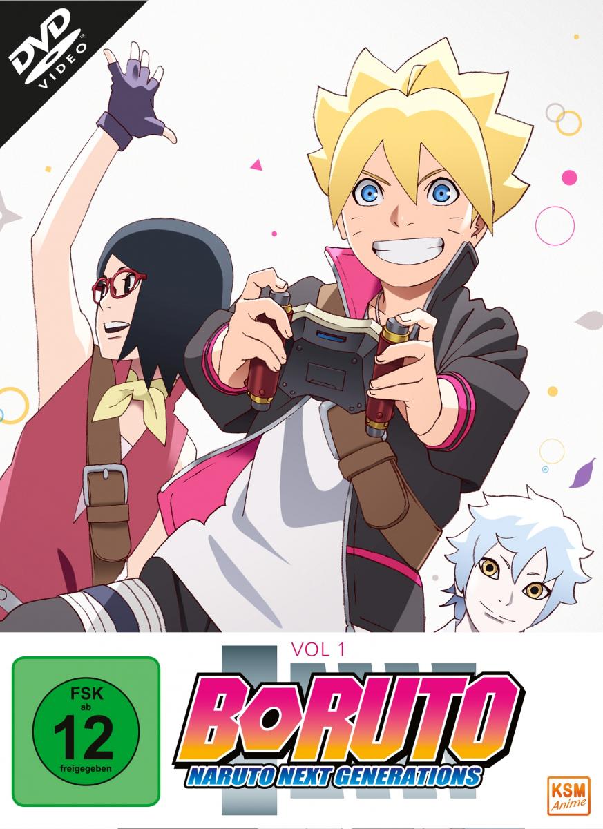 Boruto - Naruto Next Generations: Volume 1: Episode 01-15 [DVD] Cover