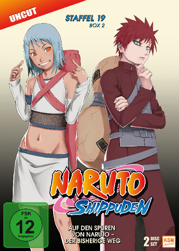 Naruto Shippuden - Staffel 19 Box 2: Episode 624-633 (uncut) [DVD]