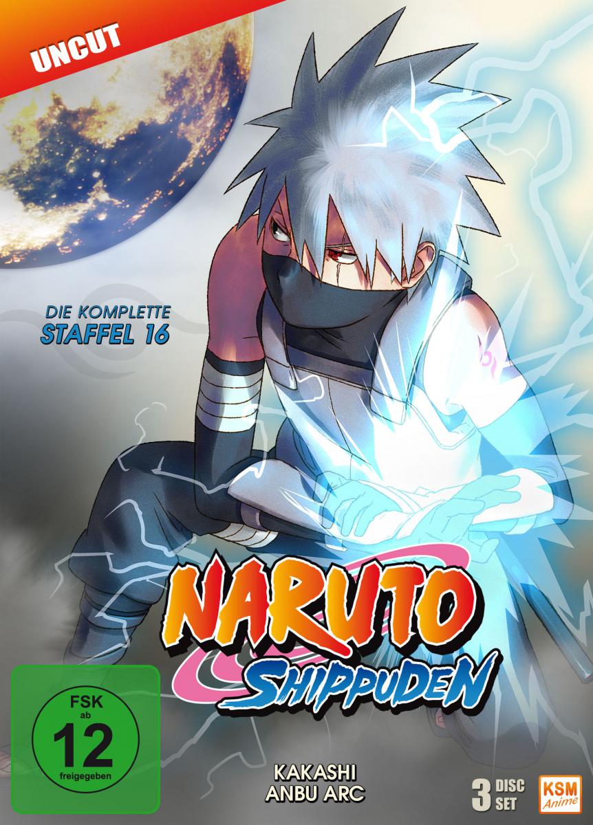 Naruto Shippuden - Staffel 16: Episode 569-581 (uncut) [DVD] Cover