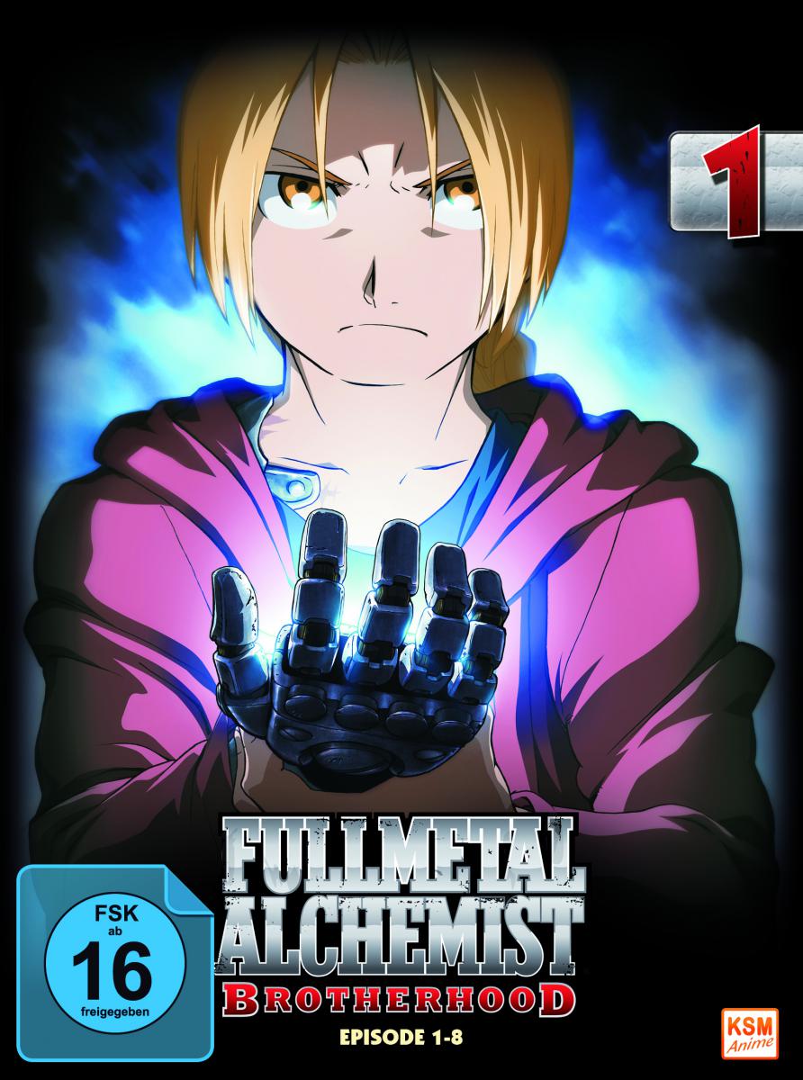Fullmetal Alchemist: Brotherhood - Volume 1: Episode 01-08 (Limited Edition) [DVD]