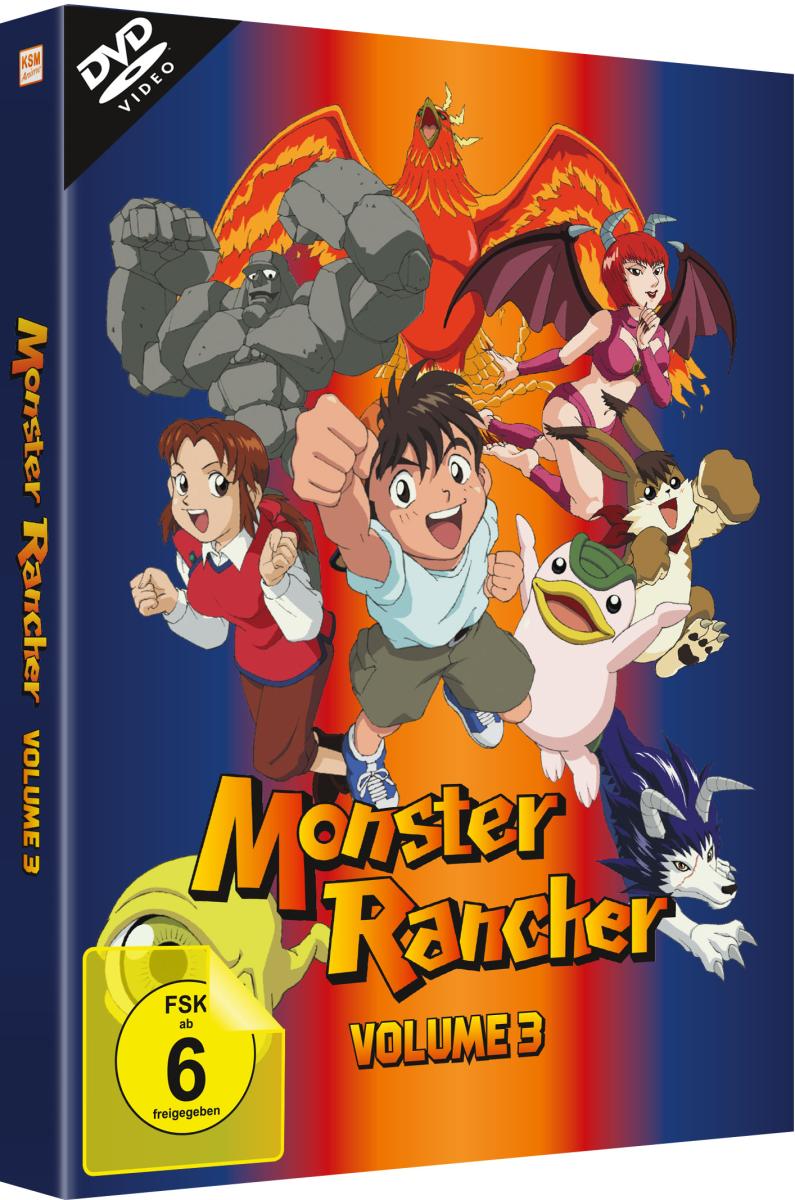 Monster Rancher - FANPAKET - Volume 1-3 inkl. Sammelschuber + Turnbeutel [DVD] Image 5