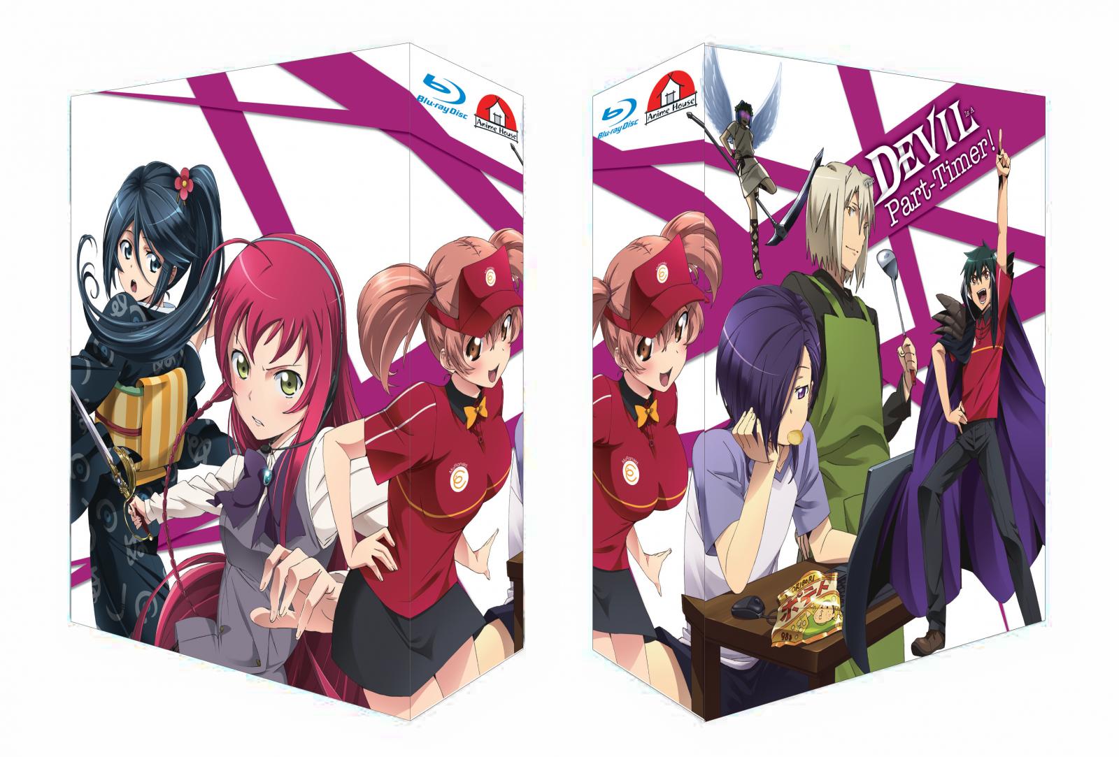 The Devil is a Part-Timer! - Take Away-Box Blu-ray Cover The Devil is a Part-Timer! - Take Away-Box Blu-ray Cover