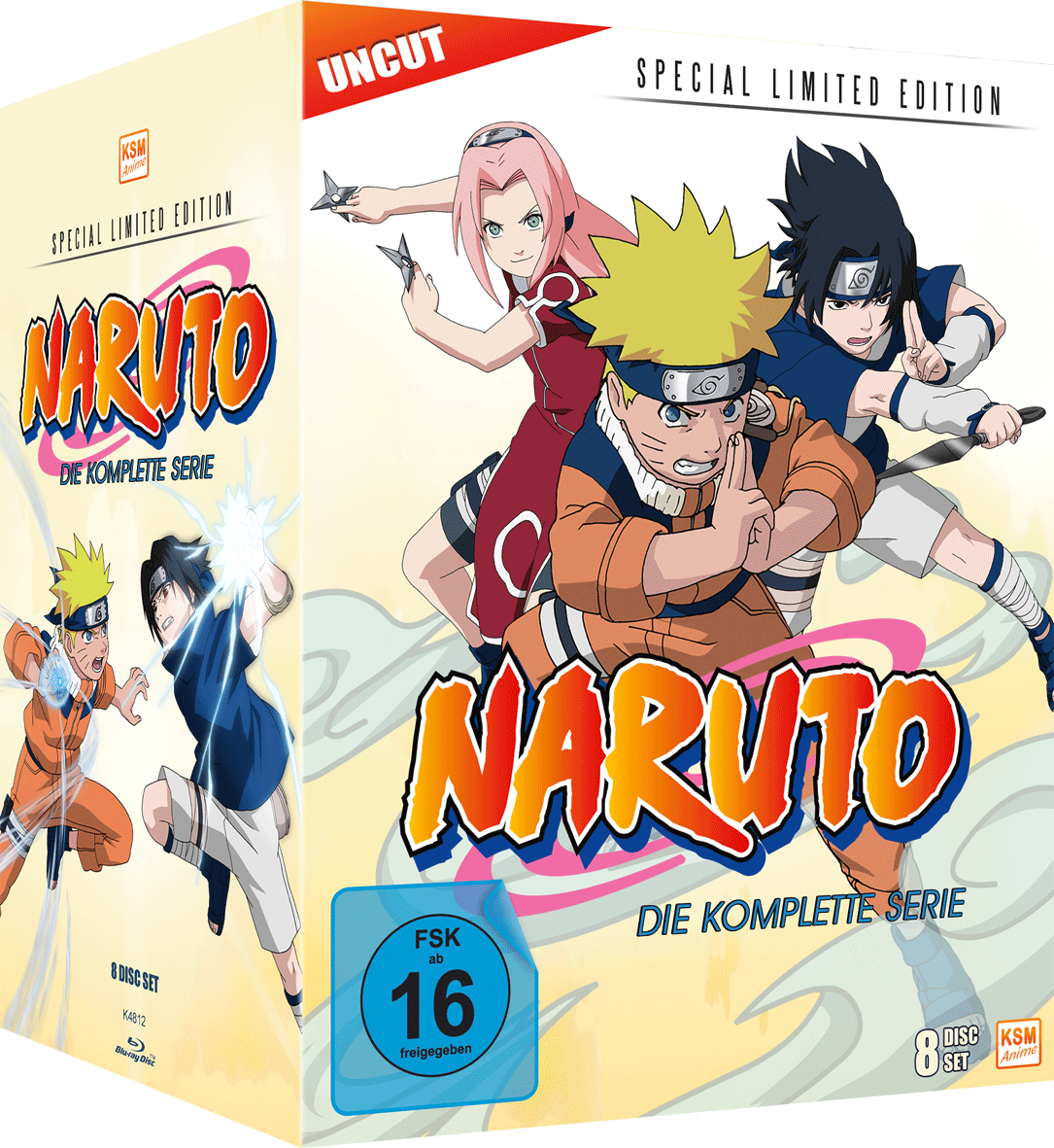 Naruto - Gesamt-Box (Special Limited Edition mit 8 Postkarten) Blu-ray Image 2