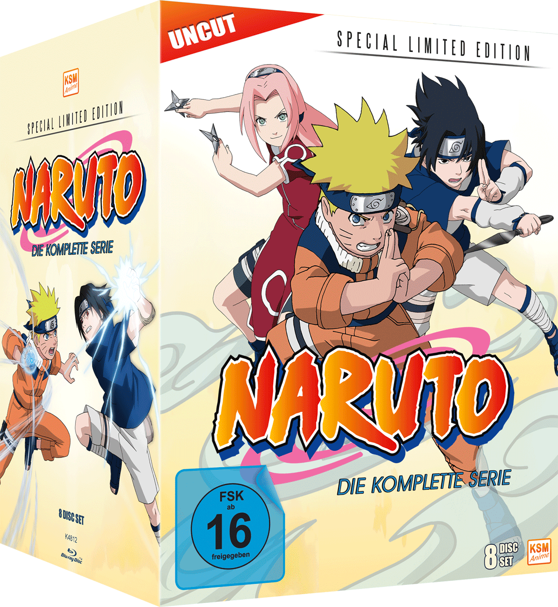 Naruto - Gesamt-Box (Special Limited Edition mit 8 Postkarten) Blu-ray Naruto - Gesamt-Box (Special Limited Edition mit 8 Postkarten) Blu-ray