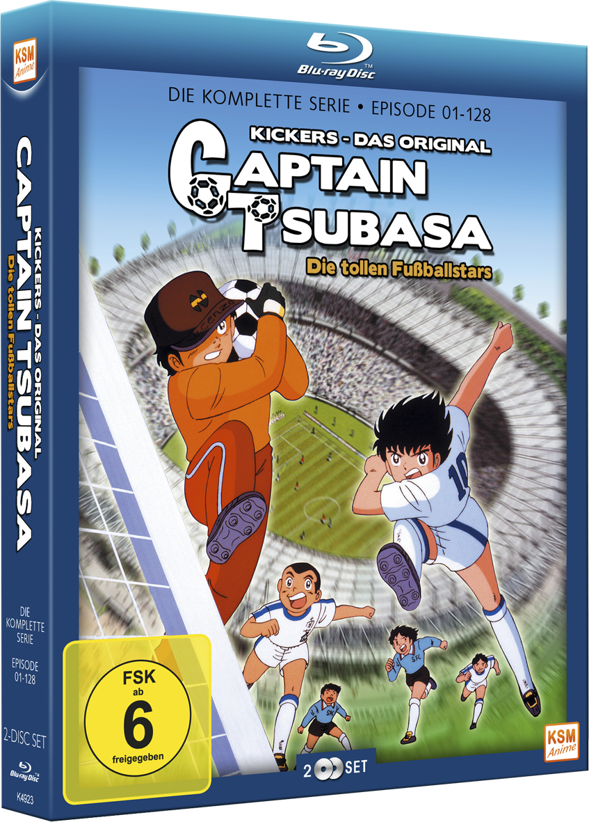 Captain Tsubasa: Die tollen Fußballstars - Limited Gesamtedition: Episode 01-128 Blu-ray Captain Tsubasa: Die tollen Fußballstars - Limited Gesamtedition: Episode 01-128 Blu-ray