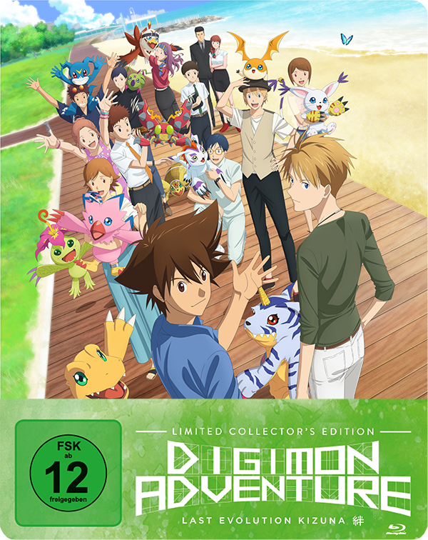 Digimon Adventure: Last Evolution Kizuna - Limited Steelbook Edition mit DigiMin [Blu-ray] Cover